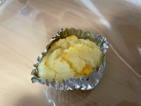 かぼちゃとチーズのカップケーキ